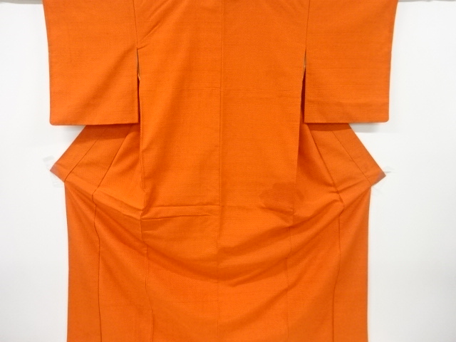 JAPANESE KIMONO / ANTIQUE KIMONO / SILK / TSUMUGI / WOVEN KASURI PATTERN
